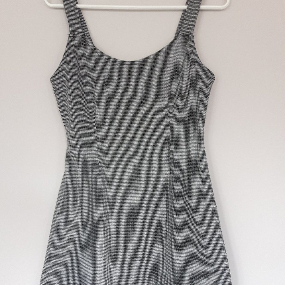 Women Strap Dress Cotton Casual Striped Vest Dress